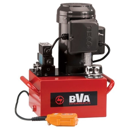 Bva Hydraulics EPump, 15 Hp, 3 Gallon, 3W3P Solenoid, PE50S3N03A PE50S3N03A